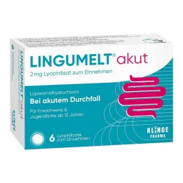 LINGUMELT tabletki ulegające rozpadowi w jamie ustnej, 6 szt