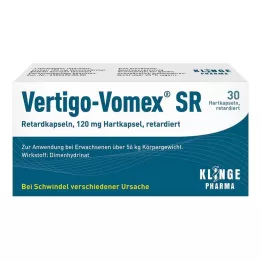 VERTIGO-VOMEX SR Kapsułki o przedłużonym uwalnianiu, 30 szt