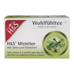 H&amp;S Herbata z jemioły z selenem i witaminami w saszetkach filtracyjnych, 20X2 g