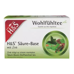 H&amp;S Kwas-zasada z cynkiem Worki filtracyjne, 20X2,0 g
