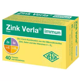 ZINK VERLA immun Caps, 40 szt
