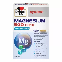 DOPPELHERZ Tabletki systemu Magnez 500 Depot, 30 szt