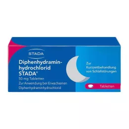 DIPHENHYDRAMINHYDROCHLORID STADA tabletki 50 mg, 20 szt
