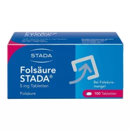 FOLSÄURE STADA tabletki 5 mg, 100 szt