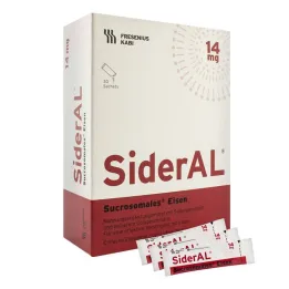 Sideral Iron 14 mg Cola Saszetki Granulat, 30 szt