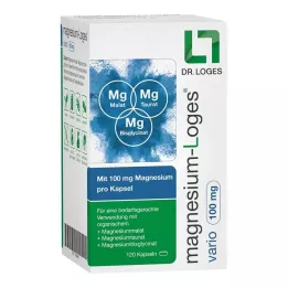 MAGNESIUM-LOGES kapsułki vario 100 mg, 120 szt