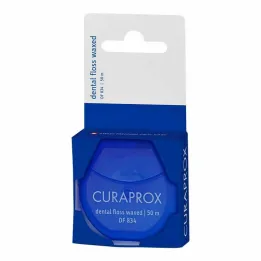 Curaprox DF 834 dozownik woskowanej nici dentystycznej miętowej, 50 m