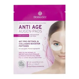 Dermasel Dead Sea Przeciwzmarszczkowe płatki pod oczy, 1 szt