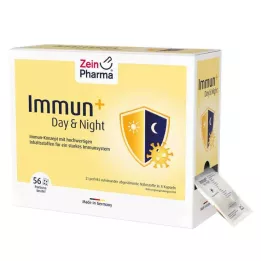 IMMUN+ DAY &amp; Kapsułki na noc saszetki na 28 dni, 56x4 szt