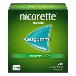 NICORETTE Guma do żucia o smaku mięty 2 mg, 210 szt