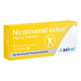 Nikotynamid axicur® 200 mg tabletki, 10 szt