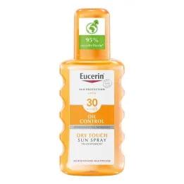 Eucerin Sun Oil Control Body transparentny spray LSF 30, 200 ml