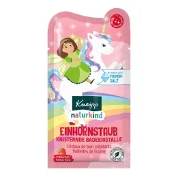 Kneipp Naturkind Trzaskająca sól do kąpieli Pył jednorożca (60 g)