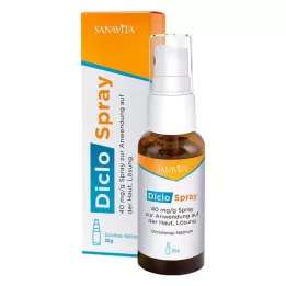 DICLOSPRAY 40 mg/g Spray do stosowania na skórę Roztwór, 25 g