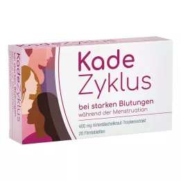 KADEZYKLUS na obfite krwawienia menstruacyjne 400 mg FTA, 20 szt