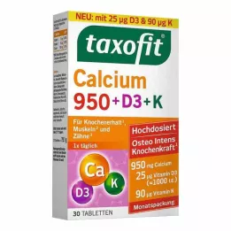 TAXOFIT Wapń 950+D3+K tabletki 30 szt