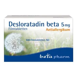 Desloratadyna beta 5 mg tabletki powlekane, 100 szt