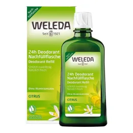 Butelka uzupełniająca Weleda Citrus Fresh Deo Spray, 200 ml