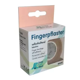 UM EASYPLAST Plaster na palce samoprzylepny 2,5 cm x 5 m beżowy, 1 szt