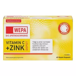 WEPA Kapsułki Witamina C+Cynk, 60 szt