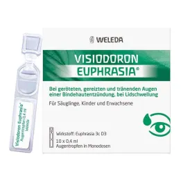 Visiodoron Euphrasia krople do oczu w pojedynczych dawkach, 10X0,4 ml