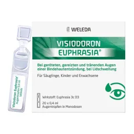 Visiodoron Euphrasia krople do oczu w pojedynczych dawkach, 20X0,4 ml