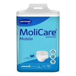 Molicare Premium Mobile 6 kropli rozmiar L, 14 szt