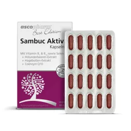 BEST EDITION Sambuc Aktiv kapsułki twarde, 60 szt