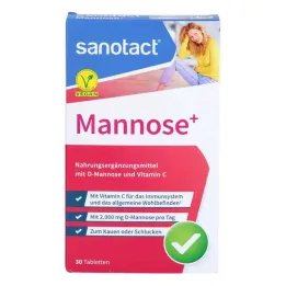 Sanotact Mannose+ tabletki (30 sztuk)