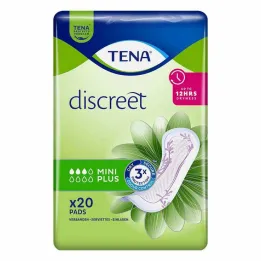 TENA® dyskretne podpaski Mini Plus na nietrzymanie moczu, 20 sztuk