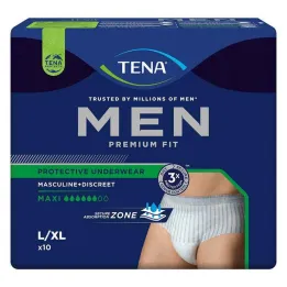 TENA® MEN PREMIUM FIT Spodnie Maxi L/XL na nietrzymanie moczu, 10 sztuk