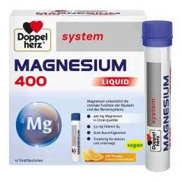 Doppelherz Magnesium 400 Liquid System ampułka do picia, 10 szt