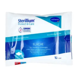 Sterillium Protect &amp; Care chusteczki do dezynfekcji powierzchni (10 sztuk)