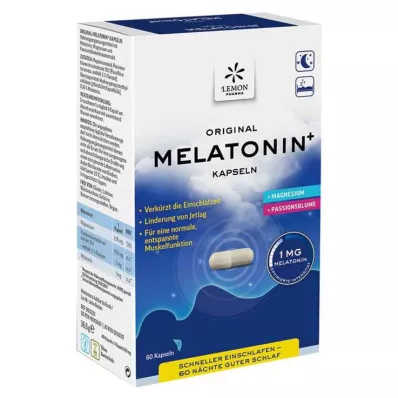 MELATONIN PLUS kapsułki 60 szt MELATONIN PLUS kapsułki 60 szt
