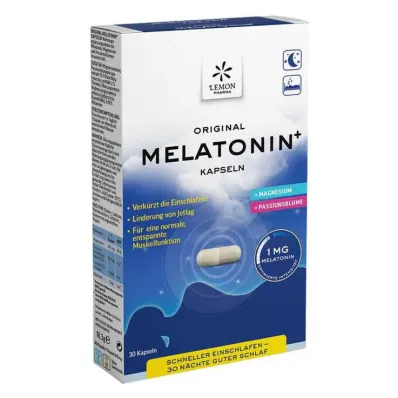 Kapsułki Melatonina Plus, 30 szt Kapsułki Melatonina Plus, 30 szt