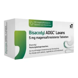 Bisacodyl ADGC® Laxans 5 mg tabletki dojelitowe, 100 szt