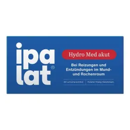 Ipalat Hydro Med ostre pastylki do ssania, 32 szt