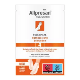 Allpresan Foot Special Numer 4 Maska do stóp (1 opakowanie)