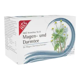 H&amp;S® Worki filtrujące do herbaty żołądkowej i jelitowej, 20X2,0 g