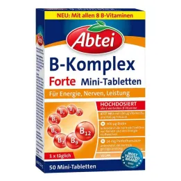 Abbey Witamina B Complex forte tabletki, 50 szt