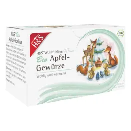 H&amp;S Winter Tea Organiczny worek filtrujący do przypraw jabłkowych (20x2,0 g)