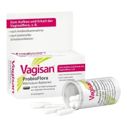 Vagisan Probioflora bakterie kwasu mlekowego kapsułki twarde, 8 sztuk