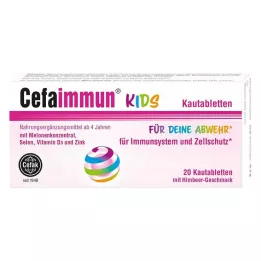 CEFAIMMUN KIDS Tabletki do żucia, 20 szt