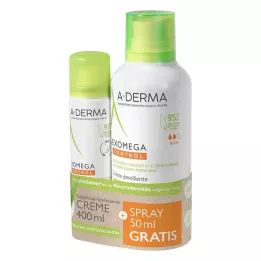 A-DERMA promo-kit EXOMEGA CONTROL creme+spray, 1 szt