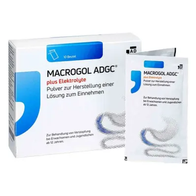 Makrogol ADGC® plus proszek elektrolitów dla H.e.L. do wzięcia, 10 szt Makrogol ADGC® plus proszek elektrolitów dla H.e.L. do wzięcia, 10 szt