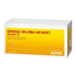 GINKGO BILOBA HEVERT® INJEKT N ampułki, 100X2 ml