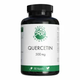 Green Naturals Quercetin 500 mg kapsułki wysokodawkowe, 180 sztuk