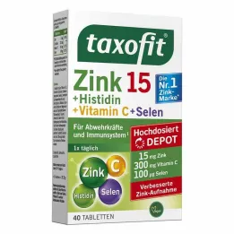 Tabletki Taxofit Cynk + Histydyna + Selen Depot, 40 szt