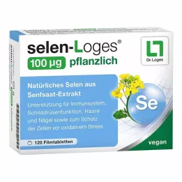 SELEN-LOGES 100 μg roślinne tabletki powlekane, 120 szt