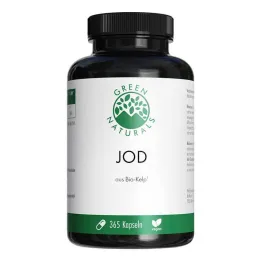 Green Naturals Jod z organicznych wodorostów 200 µg kapsułki, 365 szt